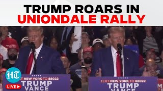 Donald Trump LIVE  Trumps Rally In Uniondale Second Rally After Latest Assassination Bid  USnews [upl. by Brinkema346]