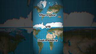 Mercator Vs GallPeters [upl. by Darleen]