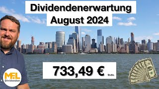 73349 € Bruttodividenden erwarte ich im August Aktiendepot quotNo risk no funquot [upl. by Goodyear948]