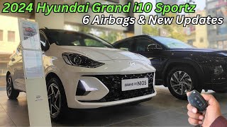 New Hyundai Grand i10 Nios Sportz Full Review ♥️ New Updates amp Features Hyundai I10 Sportz [upl. by Aikahs]