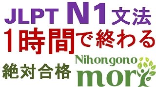 JLPT N1 文法！1時間 これでＮ1文法が終わる！ All N1 grammar 3 hours video [upl. by Norabal854]