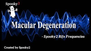 Macular Degeneration  Spooky2 Rife Frequencies [upl. by Wahkuna]