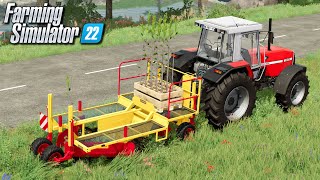 Sadzenie drzew  Farming Simulator 22  18 [upl. by Attenad]