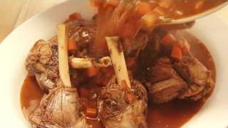 Lamb Shanks with Minted Mash Tesco Recipe Video [upl. by Dougall293]