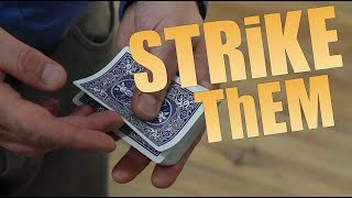 STRiKE DOUBLE LiFT double turn over card trick TUTORiAL [upl. by Alis]