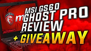 GRATIS LAPTOP WINNEN  MSi GS60 GHOST PRO REVIEW  GIVEAWAY [upl. by Axel660]