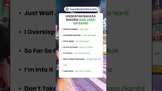 UNGKAPAN BAHASA INGGRIS BIAR JAGO SPEAKING [upl. by Anaxor]