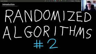 Randomized algorithms lecture 2  birthday paradox random shuffle hashing [upl. by Christy839]