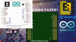 Tutorial  O que é e Como Fazer um Shield para Arduino  JLCPCB e Eletrônica Fácil [upl. by Rosetta]