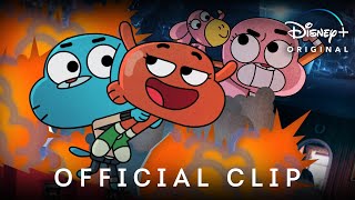 The Amazing World of Gumball The Movie  Official Clip  Disney [upl. by Eneroc]