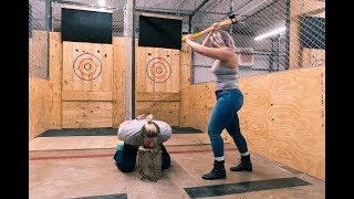 AXE THROWING ACCIDENT [upl. by Malloch]