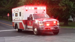 Goshen Fire Company Ambulance 562 Responding [upl. by Inahc]