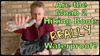 Are the Merrell Moab 2 Boots REALLY waterproof [upl. by Varhol]