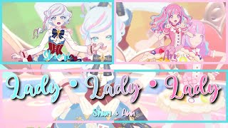 Lady • Lady • Lady  Aikatsu Planet  Short  Lyrics KANROMENG [upl. by Lamberto]