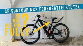 ⁴ᴷ SR Suntour NCX FederSattelstütze so gut wie ein Fully [upl. by Alan445]