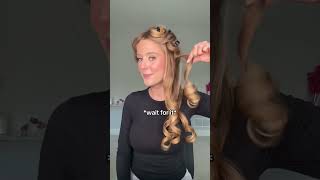 My favorite hair hack for Dyson Airwrap curls 🙌🏼 [upl. by Mikey117]