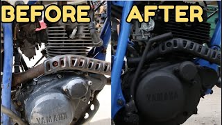 200 Abandoned yamaha tw200 rebuild [upl. by Royce]