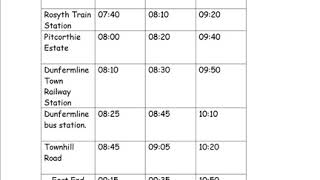 How to read a bus timetable [upl. by Negroj]