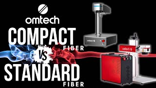 OMTECH 60w Compact MOPA Fiber Laser vs OMTECH 60w Standard MOPA  Pro’s amp Con’s [upl. by Esinyl]