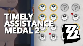 Timely Assistance Medal 2 Zenless Zone Zero [upl. by Ronica]