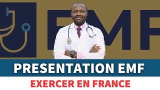 Présentation EMF Exercer La Médecine en France [upl. by Eylsel]