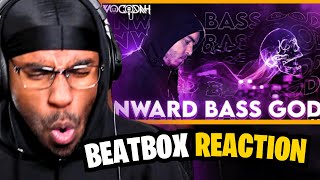 Vocodah  Inward Bass God  Official Beatbox Video REACTION [upl. by Ipoillak]