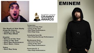 Eminem 2025 GRAMMYs submissions [upl. by Anileda316]