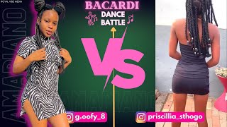 Bacardi Dance Battle Goofy 8 vs Priscillia Sthogo  Amapiano [upl. by Novy37]