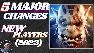 5 Major changes for NEW or Returning players in 2023  Awaken Chaos Era [upl. by Madox]