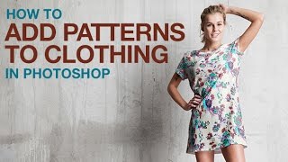 How to Add Patterns to Clothing in Photoshop [upl. by Suirradal]