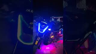 Full modified on Hero ignitor 125 lighting and black wrapping stickers 🥵foryou fyp viralvideo [upl. by Eelnyl616]