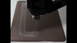 Swirl hot melt adhesive application [upl. by Freda533]