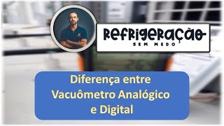 DIFERENÇA ENTRE VACUÔMETRO ANALÓGICO E DIGITAL [upl. by Eissehc]