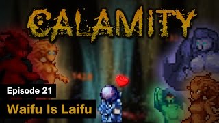 S1 Terraria Calamity Mod  Episode 21  Waifu Is Laifu [upl. by Grethel]