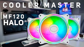 Kit Fans Cooler master MF120 HALO  TUDO QUE VOCE PRECISA SABER ANTES DE COMPRAR [upl. by Yl510]