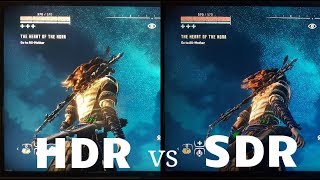 HDR vs SDR on the TCL P Series [upl. by Ausoj]