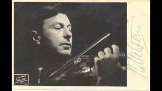 Nathan Milstein plays the 1st Movement of Mozarts Violin Concerto No5 live [upl. by Fennie]