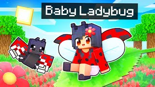 The Luckiest Baby LADYBUG In Minecraft [upl. by Odelet]