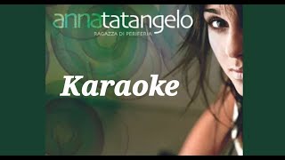 Anna Tatangelo Qualcosa Di Te KARAOKE [upl. by Halik223]