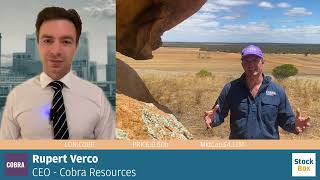 Cobra Resources OnSite Update from REE Wudinna Project COBR [upl. by Wadlinger]