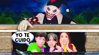 ESCONDIDOS DEL PAYASO terminó mal 🤡😨  Karla Bustillos [upl. by Maude]