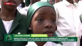 MARCHE JOYEUSE À NKAMBA KIA 28 JUILLET 2024 [upl. by Horlacher]