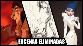 Las 5 Escenas Eliminadas de Peliculas Disney que Pudieron Cambiarlo TODO  ArturoToons [upl. by Denman]