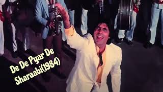 De De Pyar De  Sharaabi1984  Amitabh Bachchan  Jaya Prada [upl. by Nahgiem]