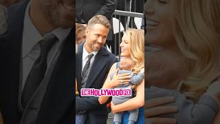 Ryan Reynolds amp Blake Livelys Kids Inez amp James Steal The Show At His Walk Of Fame Ceremony [upl. by Frohne984]