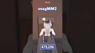 MEETIN SNAG MM2 P2 💙💙🩵snagMM2 hope he sees this vid ❤️‍🔥🙏 [upl. by Lattimer]