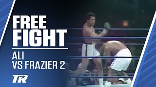 Ali Evens The Score Against Frazier  ON THIS DAY FREE FIGHT  Muhammad Ali vs Joe Frazier 2 [upl. by Noryv]