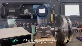 Calibration of flange level meter [upl. by Lenes]