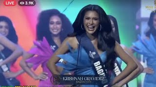 Miss World Philippines 2024 BEST Introduction  Krishnah Gravidez Stand Out [upl. by Ahsekim]