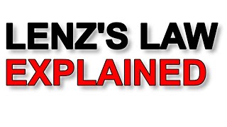 A Level Physics Lenzs Law explained [upl. by Liebman591]